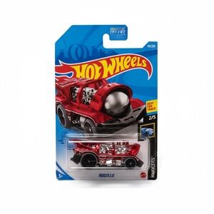 Hot Wheels 2021 X-Raycers LOCO MOTORIN 2/5 Red 99/250 Gray tires, Black OH5's
